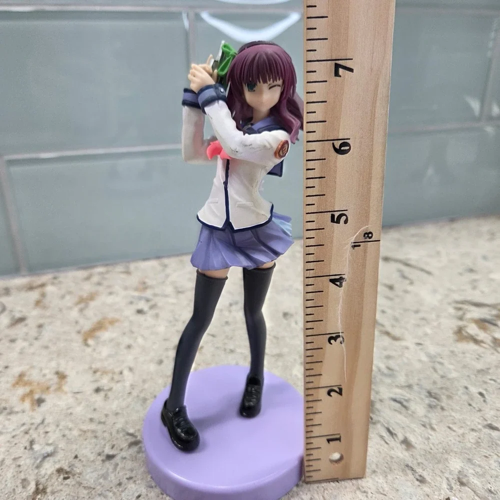 Angel Beats! Yuri Nakamura Anime Figure Yurippe School Uniform‎ PVC Statue 6.5